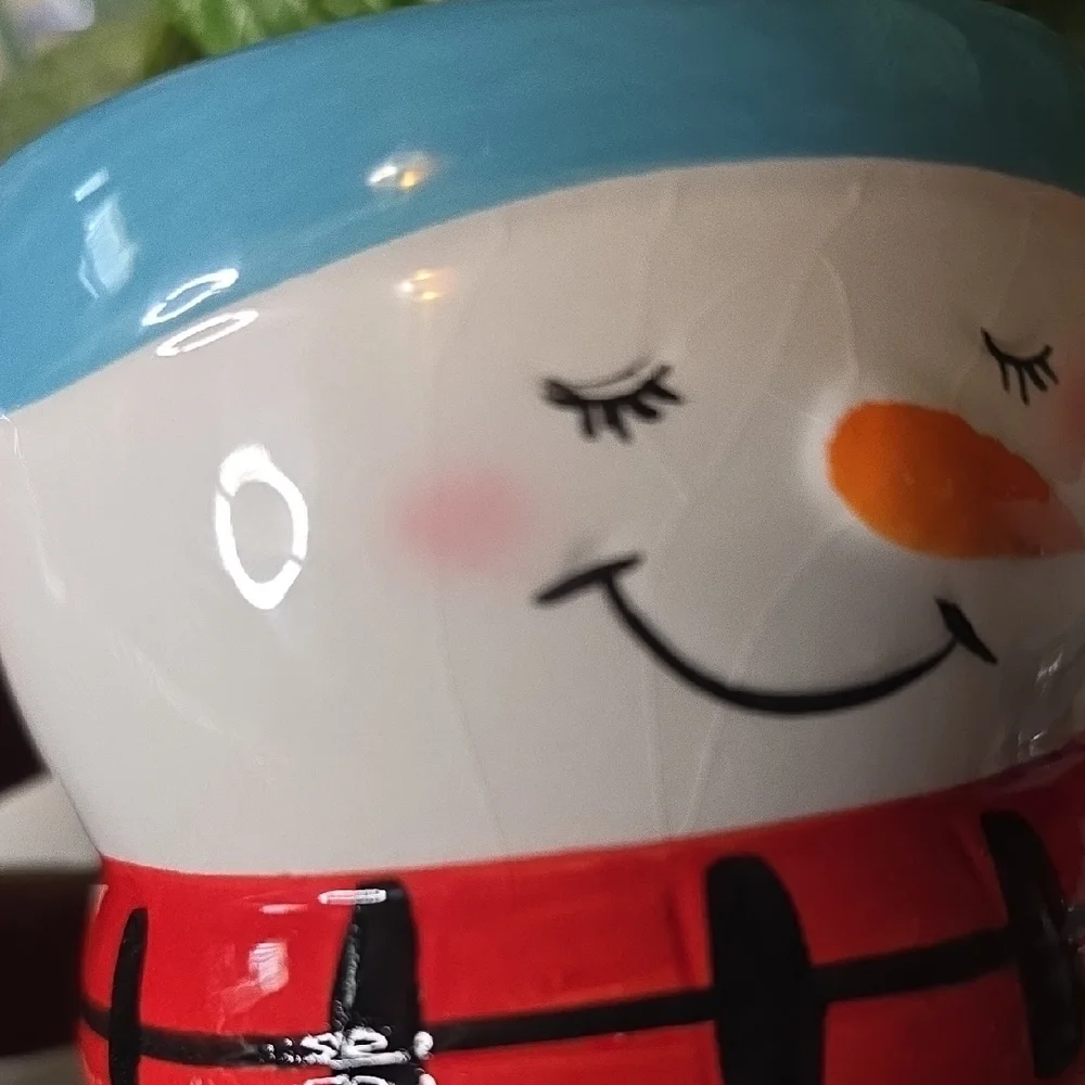 Bay Island Ceramic Snowmen Mugs